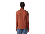 Mountain Hardwear Butter Up Half Zip Top - Men's Iron Oxide Large
