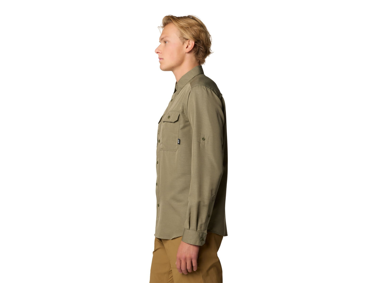 Mountain Hardwear Canyon Long Sleeve Shirt - Men's Stone Green XXL