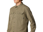 Mountain Hardwear Canyon Long Sleeve Shirt - Men's Stone Green XXL