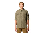 Mountain Hardwear Canyon Long Sleeve Shirt - Men's Stone Green XXL