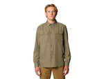 Mountain Hardwear Canyon Long Sleeve Shirt - Men's Stone Green XXL