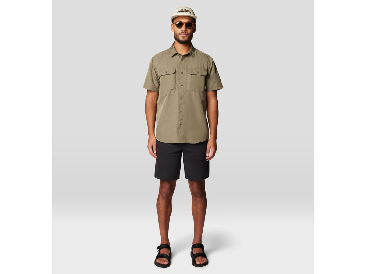 Mountain Hardwear Canyon Short Sleeve T-Shirt - Men's Stone Green M