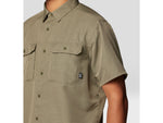 Mountain Hardwear Canyon Short Sleeve T-Shirt - Men's Stone Green M