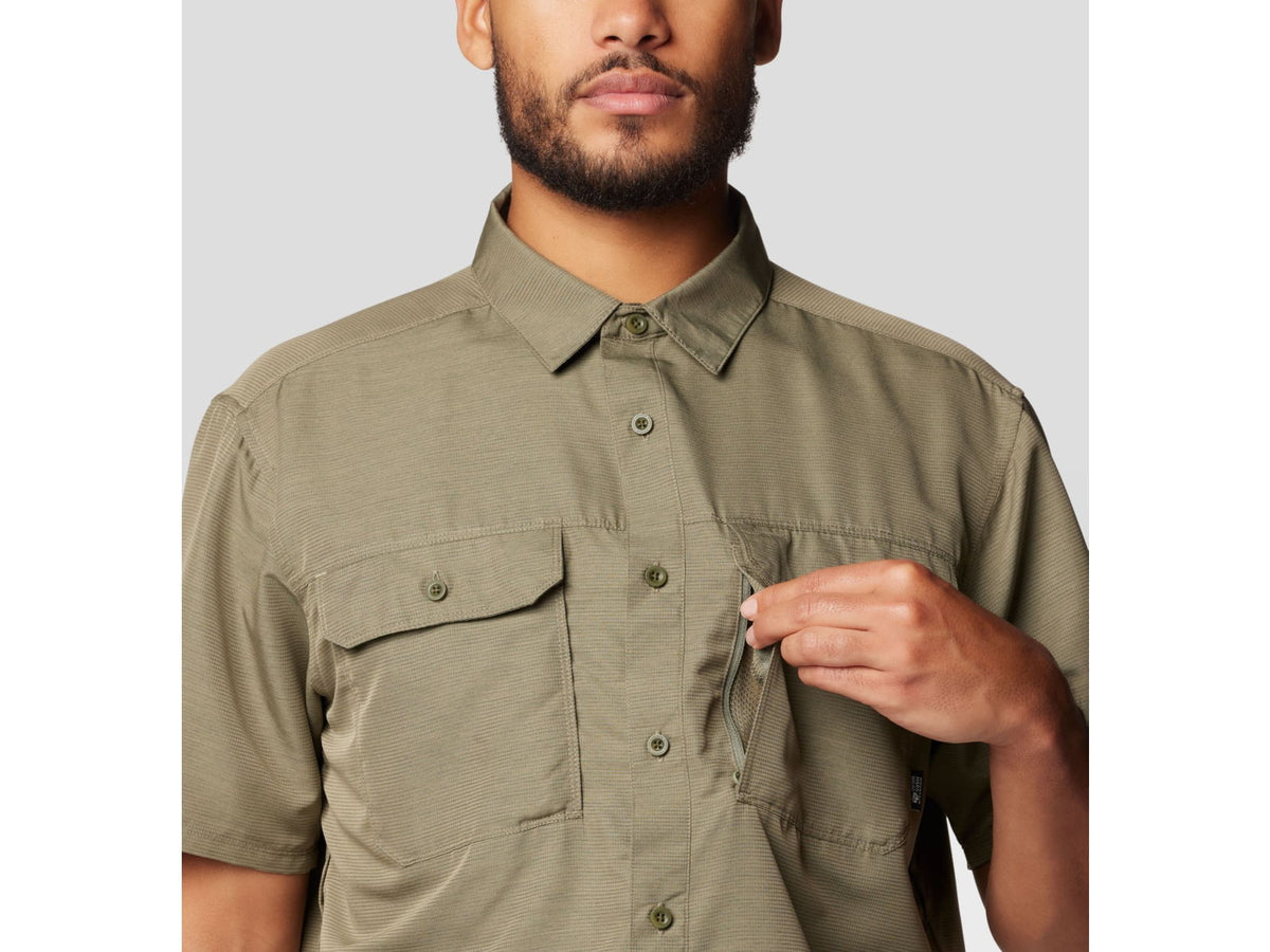 Mountain Hardwear Canyon Short Sleeve T-Shirt - Men's Stone Green M