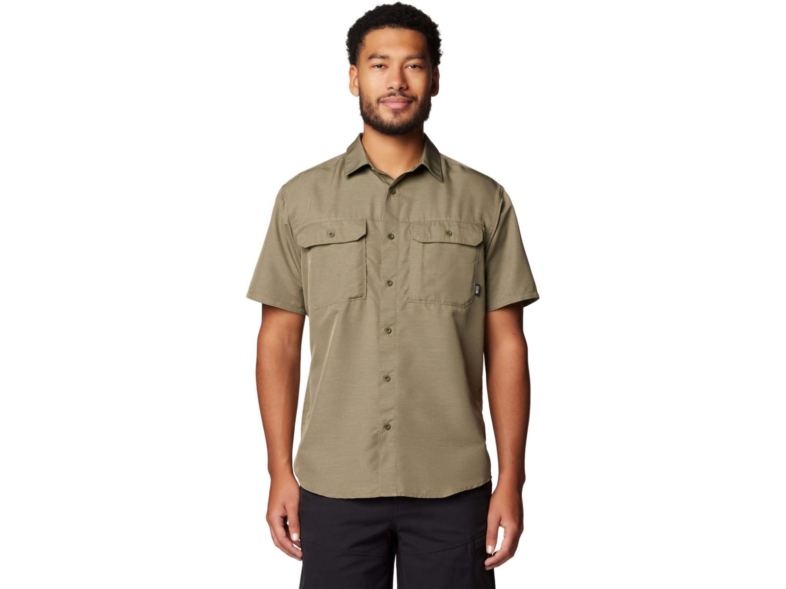 Mountain Hardwear Canyon Short Sleeve T-Shirt - Men's Stone Green M