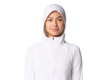 Mountain Hardwear Crater Lake Half Zip Crop Hoody - Women's Fogbank