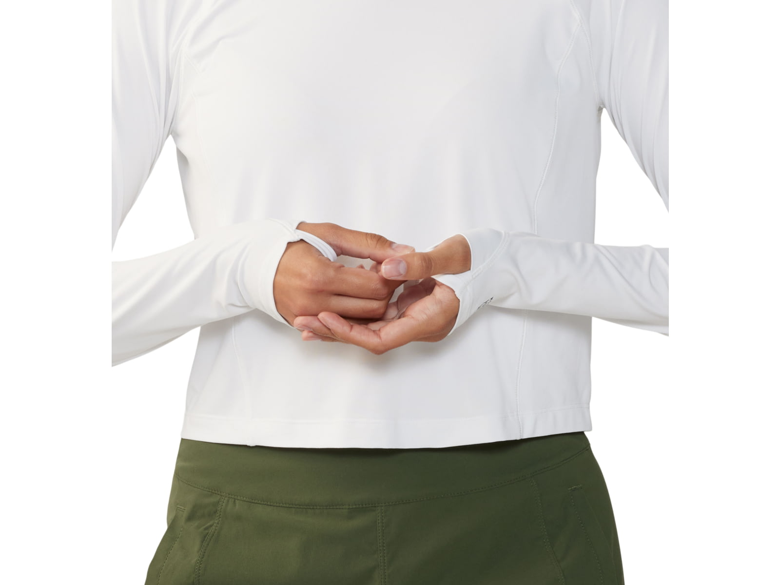 Mountain Hardwear Crater Lake Long Sleeve Crop - Women's