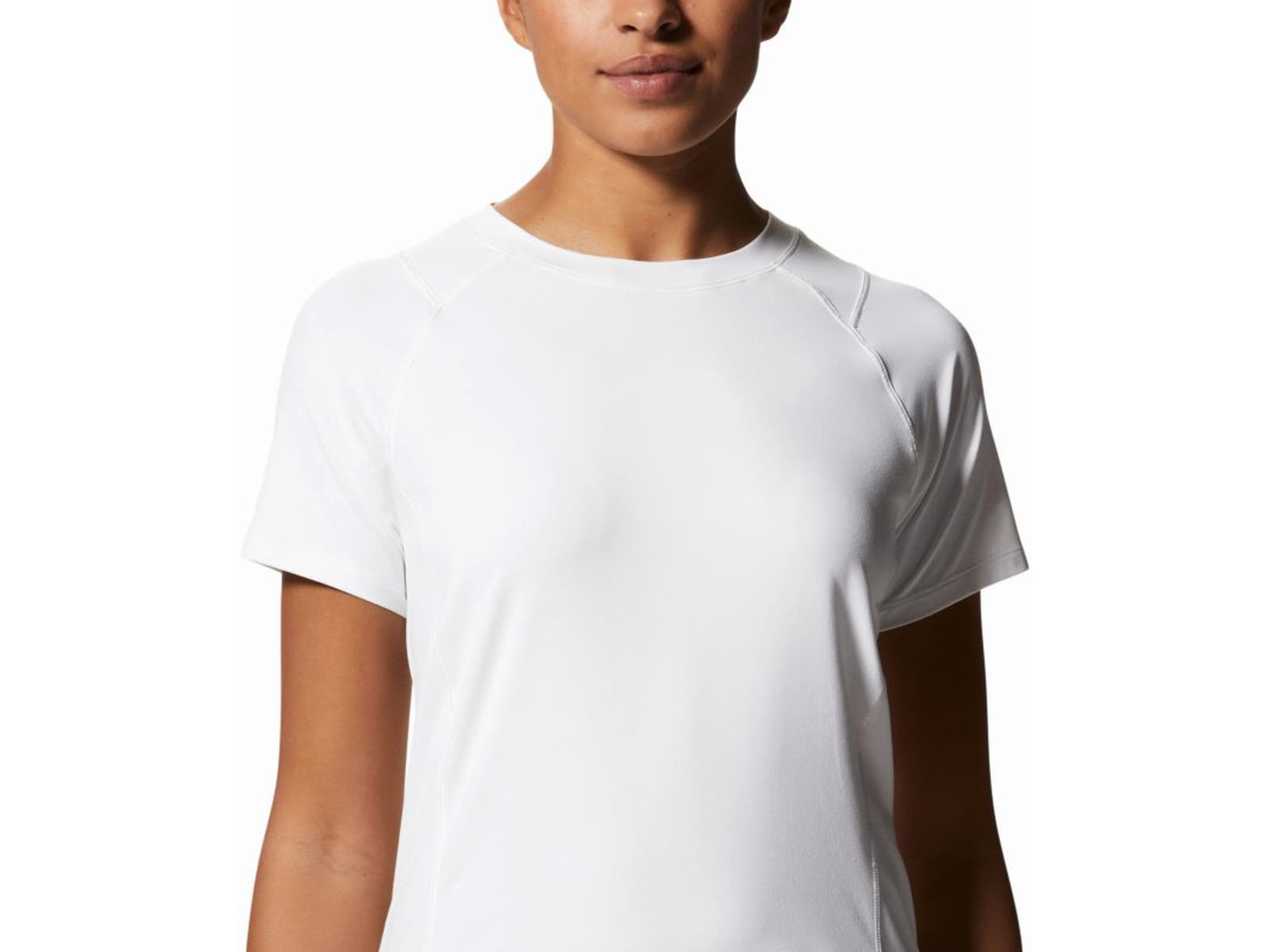 Mountain Hardwear CraterLake Short Sleeve Top - Women's Fogbank Extra Large