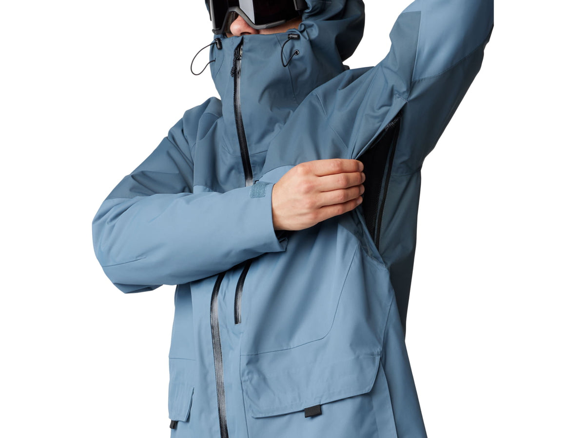 Mountain Hardwear Firefall Insulated Jacket - Men's Asiatic Blue/Montauk Blue Large