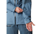 Mountain Hardwear Firefall Insulated Jacket - Men's Asiatic Blue/Montauk Blue Large