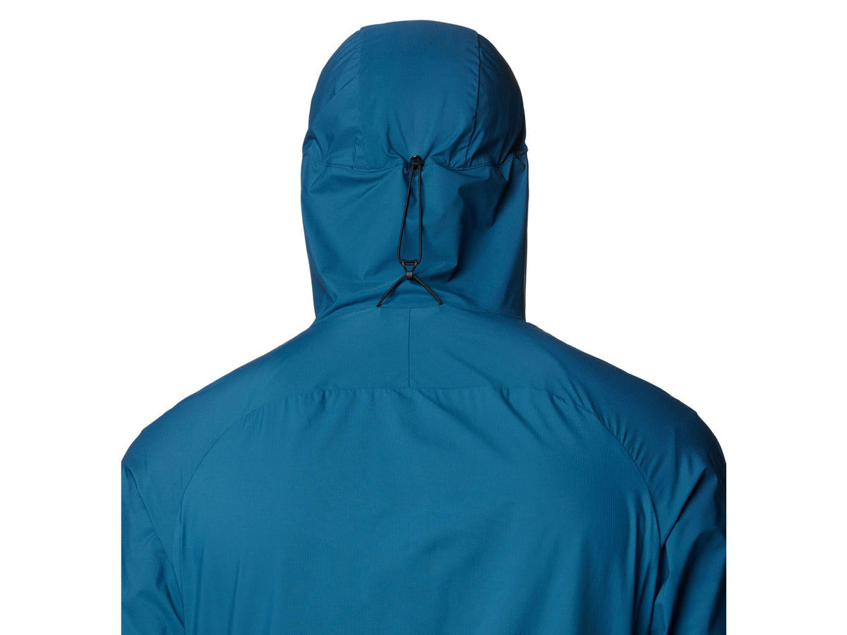 Mountain Hardwear Kor AirShell Hybrid Hooded Jacket - Men's Dark Caspian