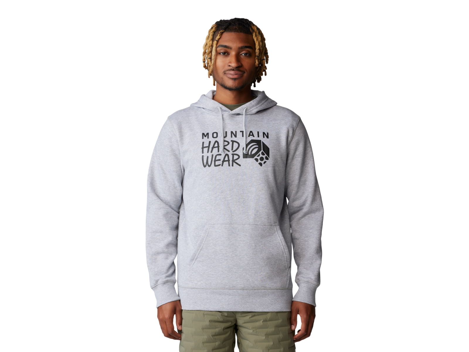 Mountain Hardwear MHW Logo PO Hoody - Men's Hardwear Grey Heather
