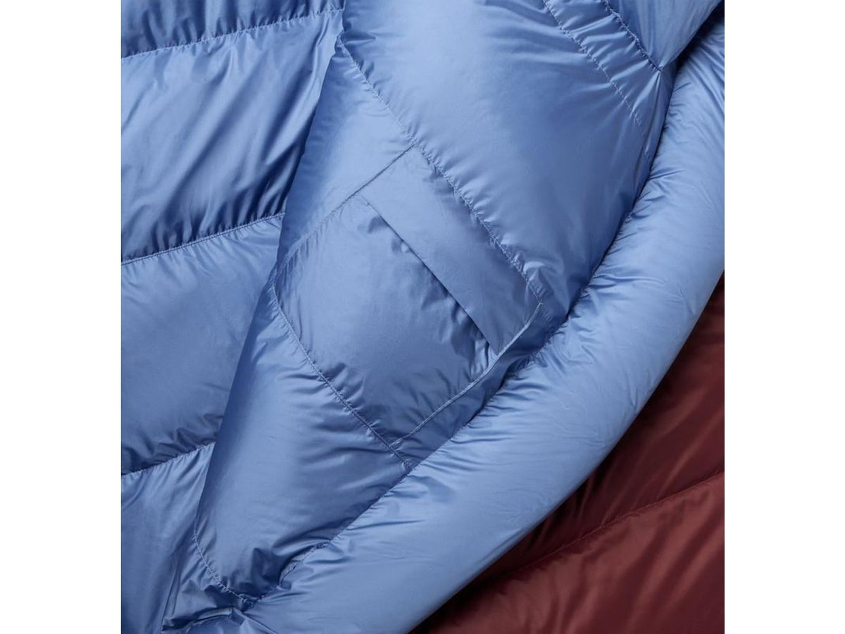Mountain Hardwear Bishop Pass W 0F/-18C Sleeping Bag - Women's Washed Raisin REGxRH 2105591629-629-REG-RH