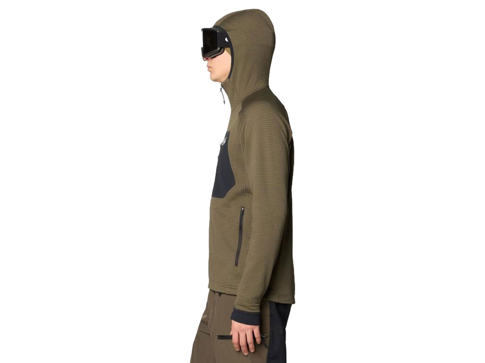 Mountain Hardwear Polartec Power Grid Full Zip Hoody - Men's