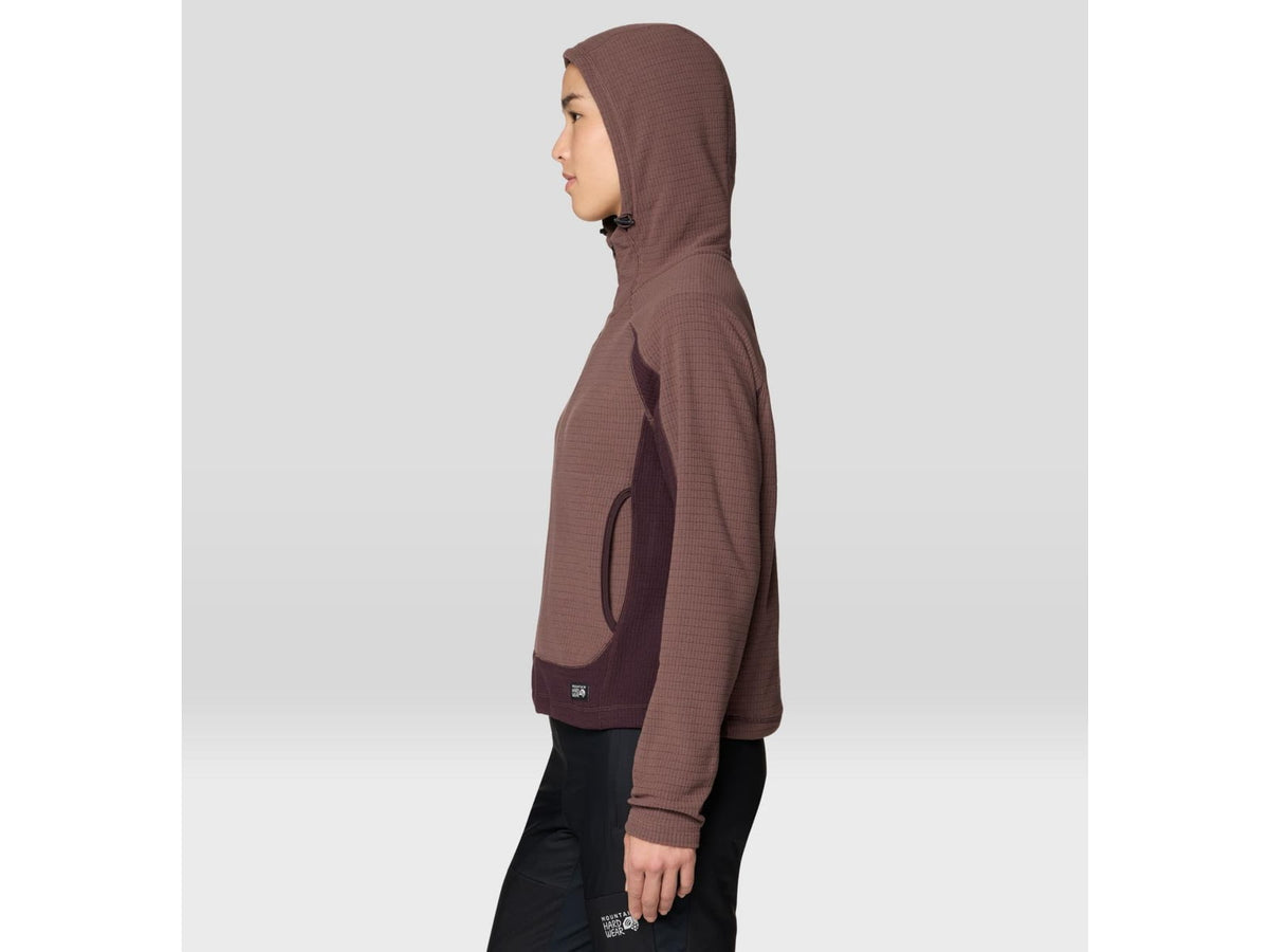 Mountain Hardwear Summit Grid Half Zip Hoody - Women's