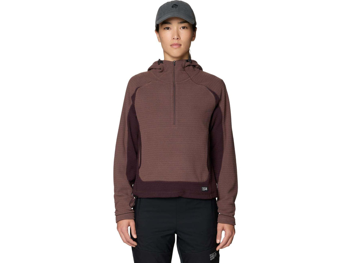 Mountain Hardwear Summit Grid Half Zip Hoody - Women's
