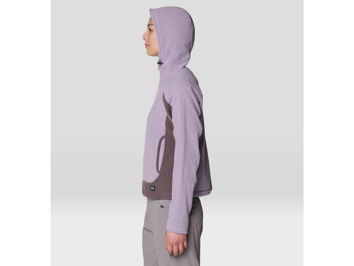 Mountain Hardwear Summit Grid Half Zip Hoody - Women's