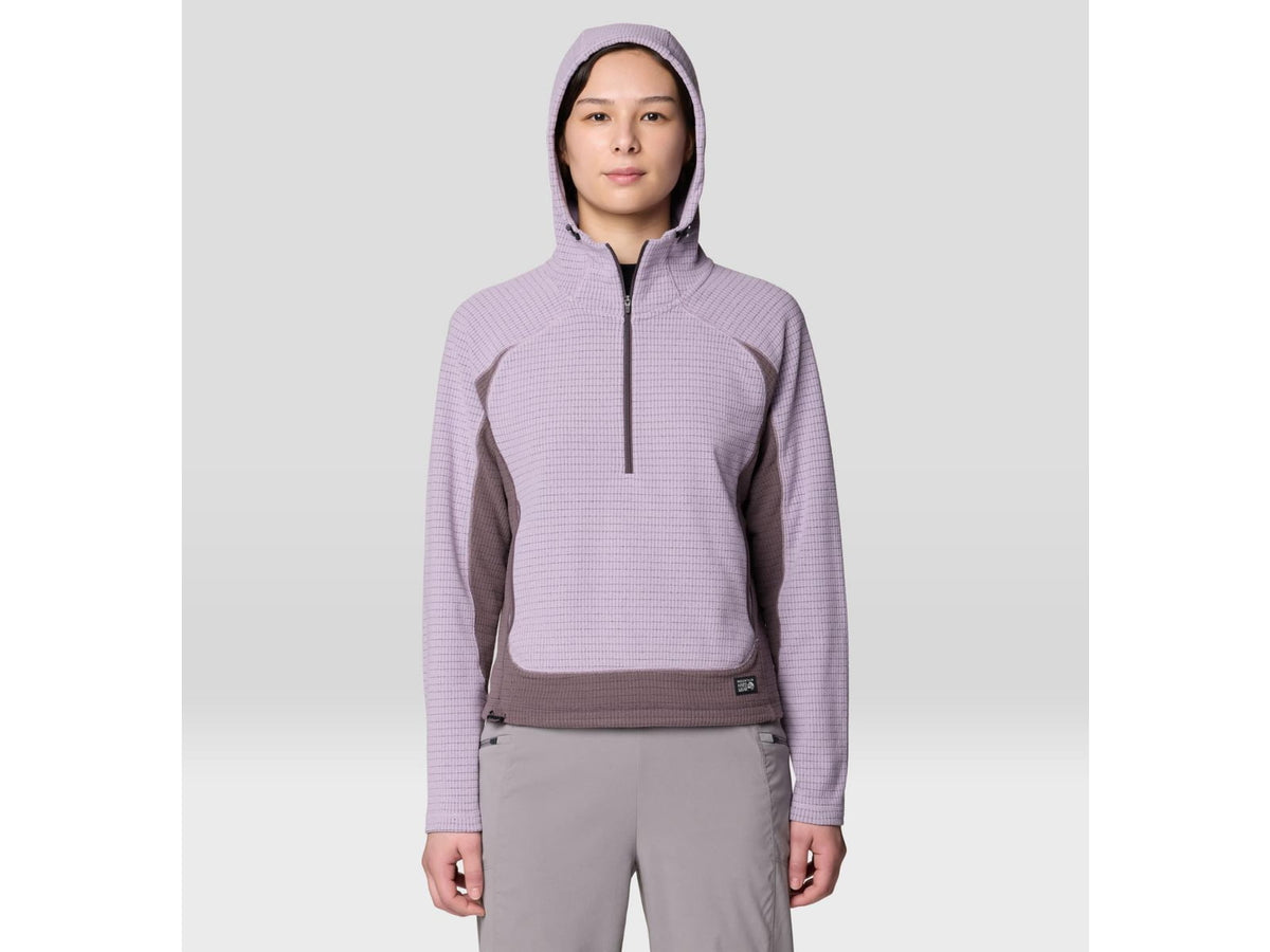 Mountain Hardwear Summit Grid Half Zip Hoody - Women's