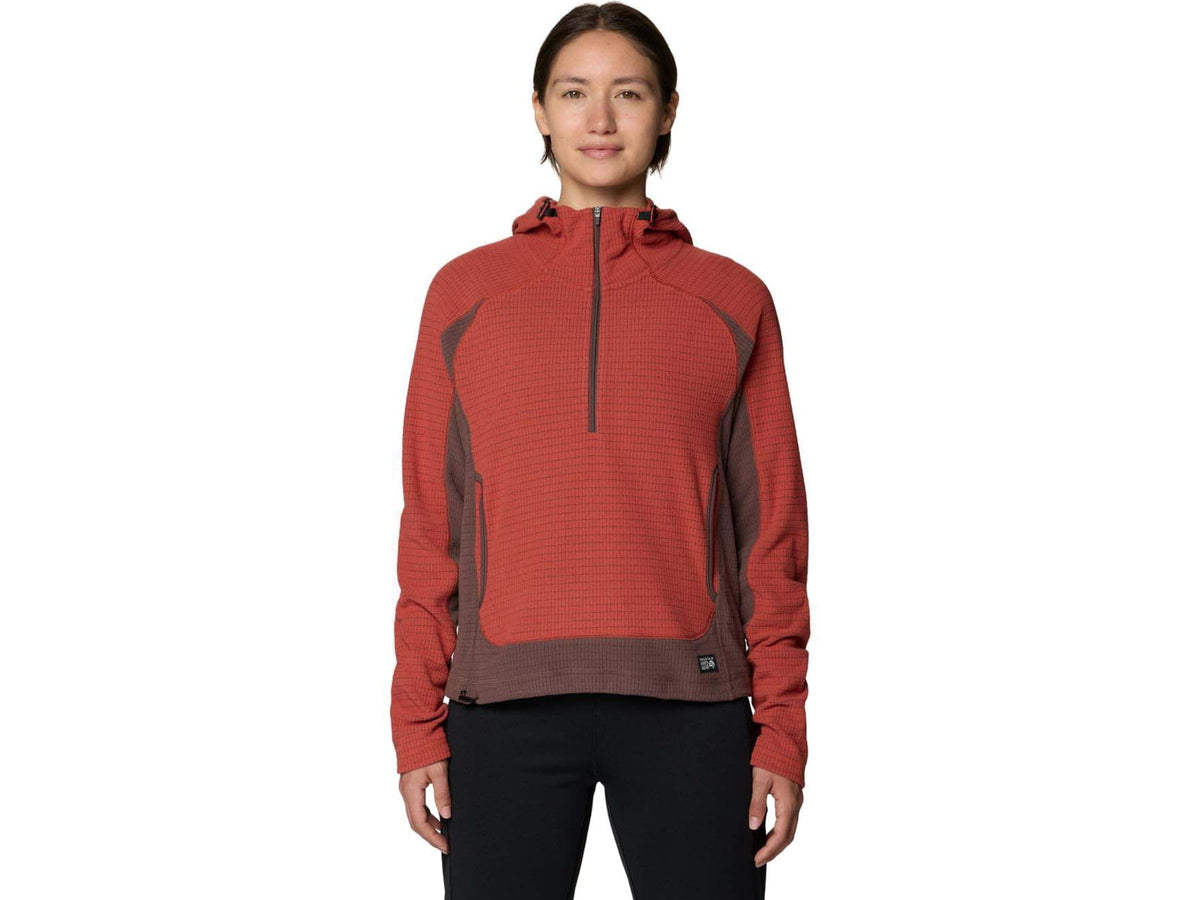 Mountain Hardwear Summit Grid Half Zip Hoody - Women's