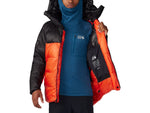 Mountain Hardwear Phantom Belay Down Parka - Men's State Orange/Black
