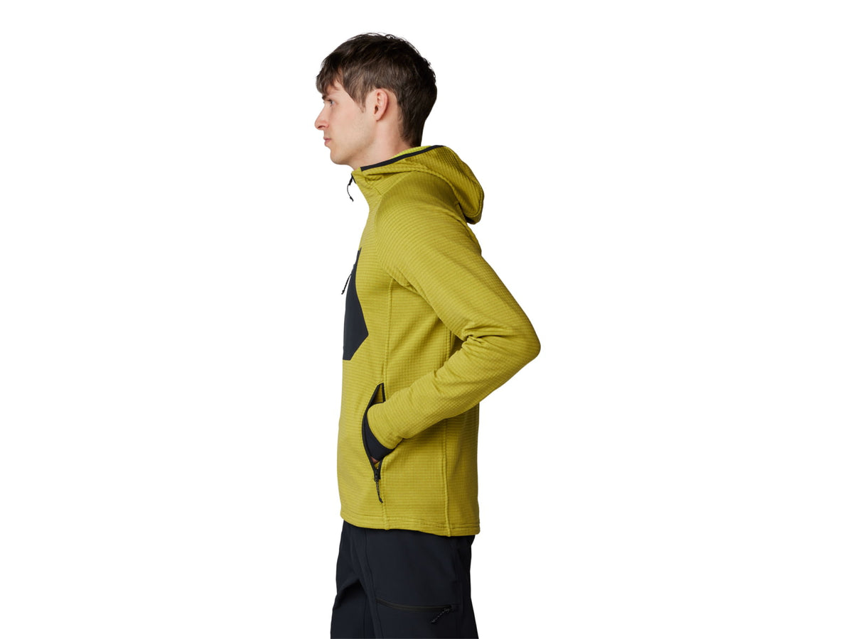 Mountain Hardwear Polartec Power Grid Full Zip Hoody - Men's