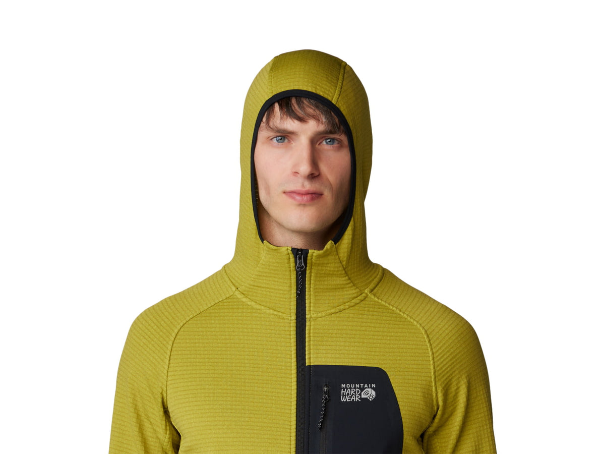 Mountain Hardwear Polartec Power Grid Full Zip Hoody - Men's