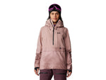 Mountain Hardwear Powder Maven Anorak - Women's Smoky Quartz Smoky Quartz Vapors Print Medium 2090681642-M