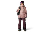 Mountain Hardwear Powder Maven Anorak - Women's Smoky Quartz Smoky Quartz Vapors Print Medium 2090681642-M