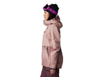 Mountain Hardwear Powder Maven Anorak - Women's Smoky Quartz Smoky Quartz Vapors Print Medium 2090681642-M