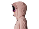 Mountain Hardwear Powder Maven Anorak - Women's Smoky Quartz Smoky Quartz Vapors Print Medium 2090681642-M