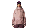 Mountain Hardwear Powder Maven Anorak - Women's Smoky Quartz Smoky Quartz Vapors Print Medium 2090681642-M