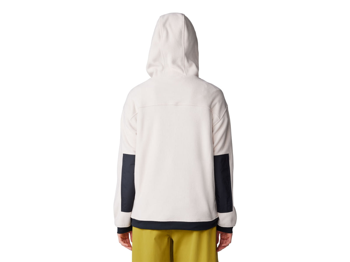 Mountain Hardwear Powder Maven Fleece Pullover Hoody - Women's Talc Small