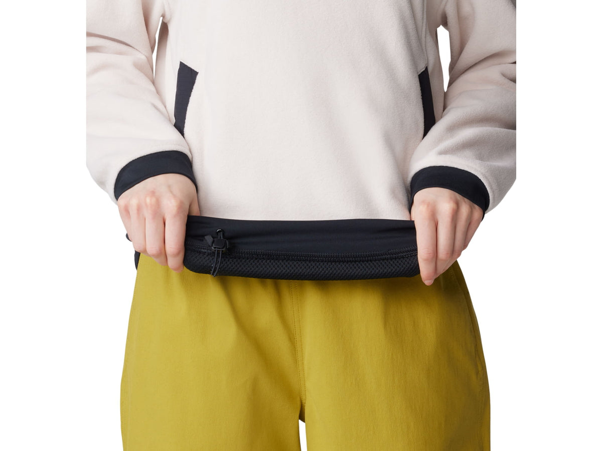 Mountain Hardwear Powder Maven Fleece Pullover Hoody - Women's Talc Small