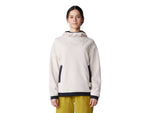 Mountain Hardwear Powder Maven Fleece Pullover Hoody - Women's Talc Small