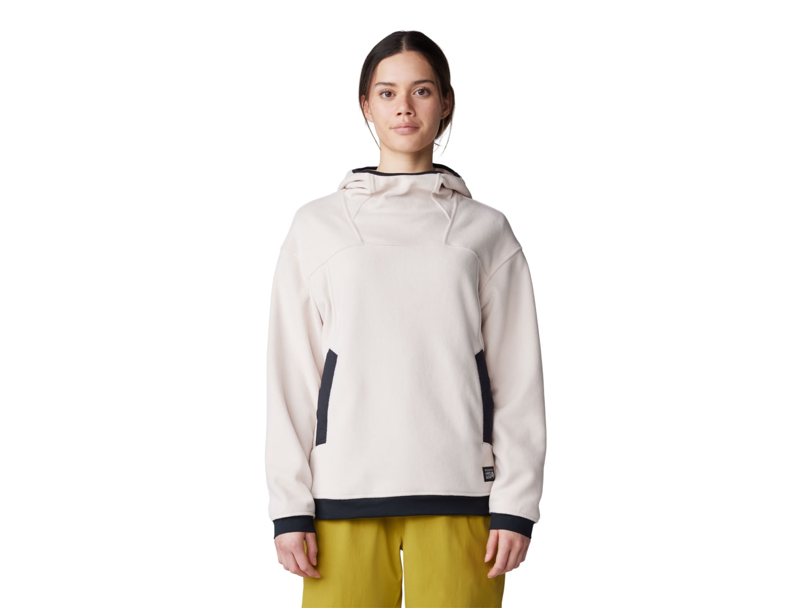 Mountain Hardwear Powder Maven Fleece Pullover Hoody - Women's Talc Small