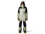 Mountain Hardwear Powder Maven Parka - Women's White Sage Mantis Green Black Small