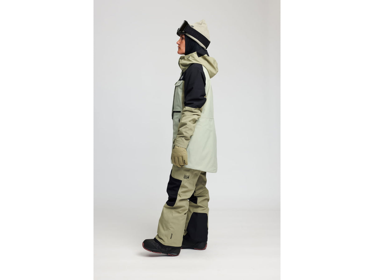 Mountain Hardwear Powder Maven Parka - Women's White Sage Mantis Green Black Small