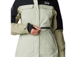 Mountain Hardwear Powder Maven Parka - Women's White Sage Mantis Green Black Small