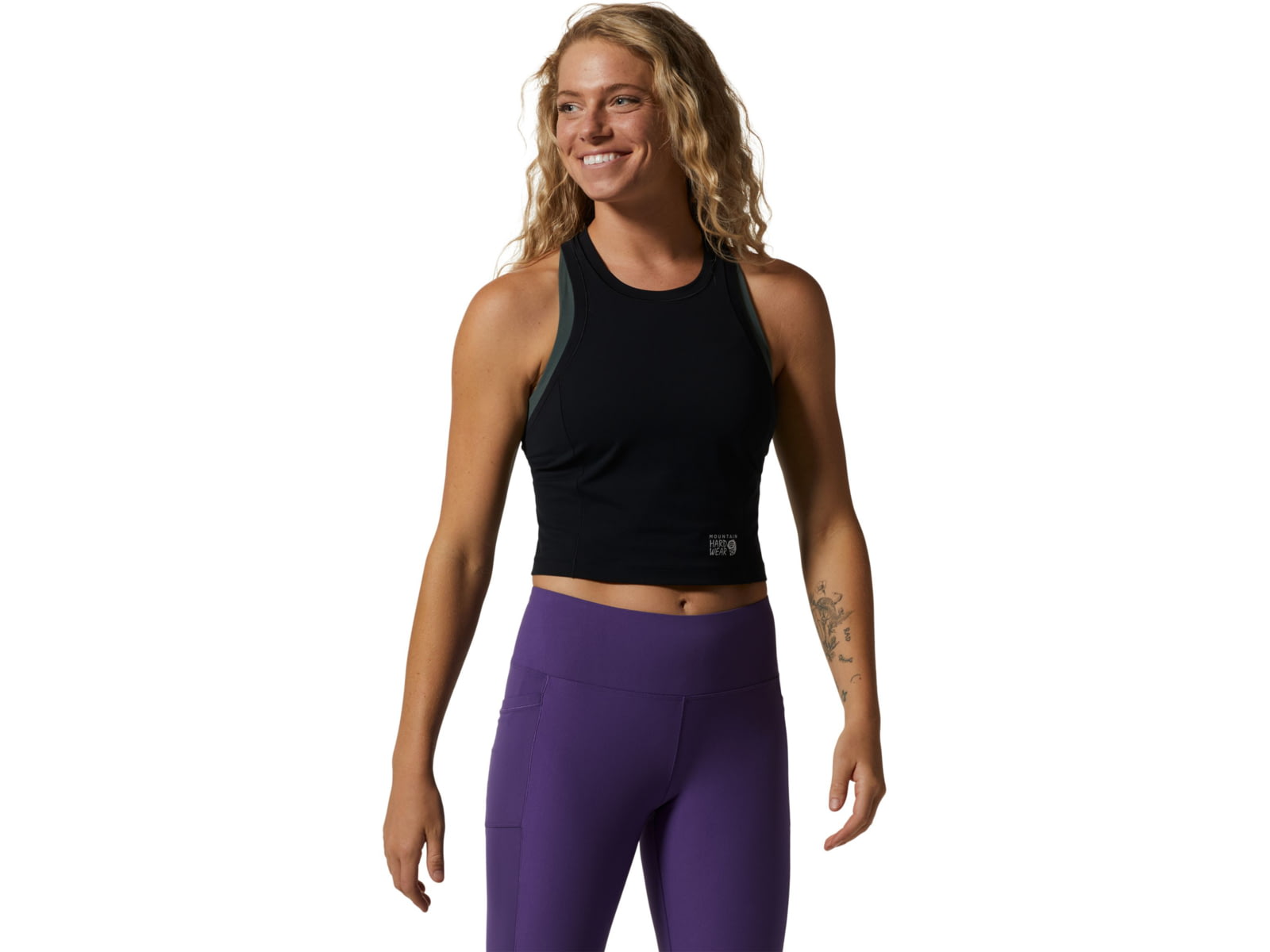 Mountain Hardwear Stretch Tanklette - Women's Black