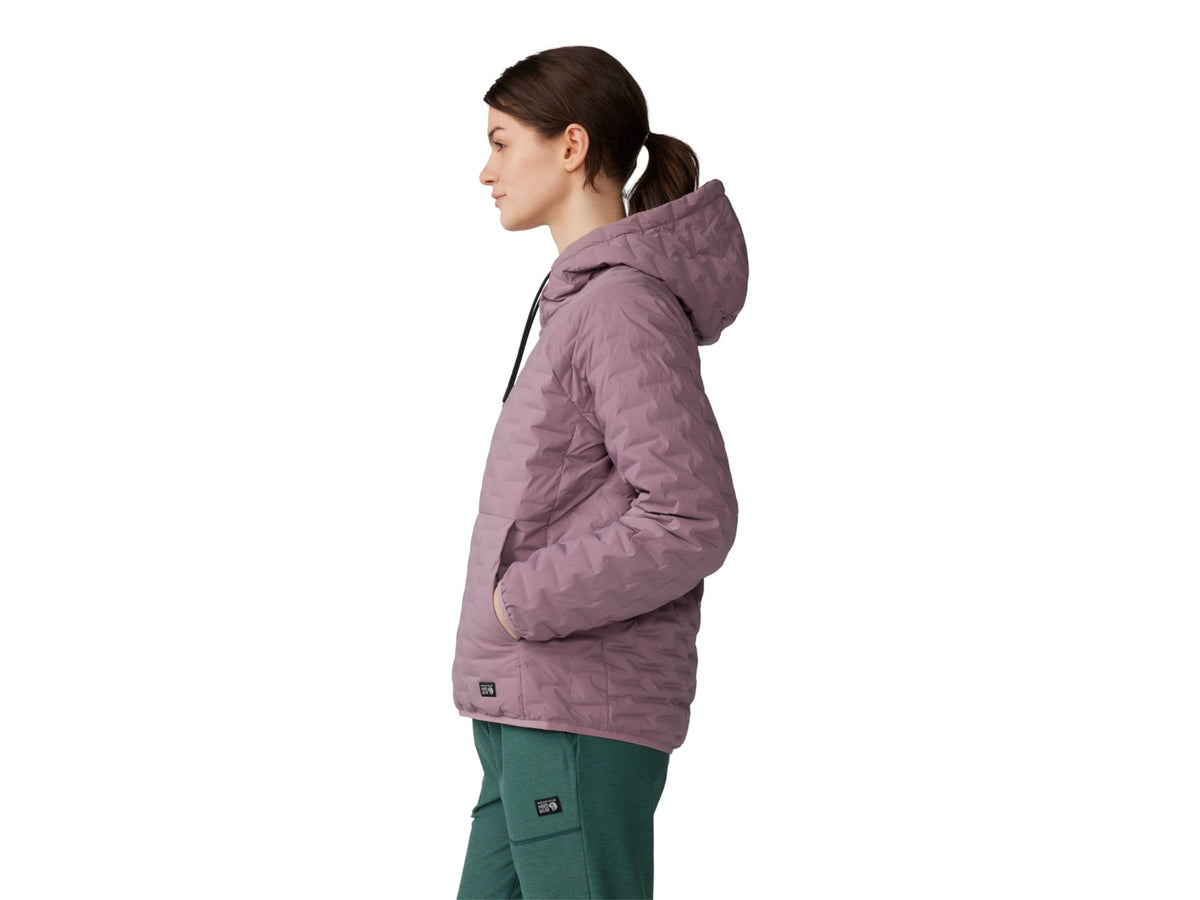 Mountain Hardwear Stretchdown Light Pullover Hoody - Women's Dark Daze