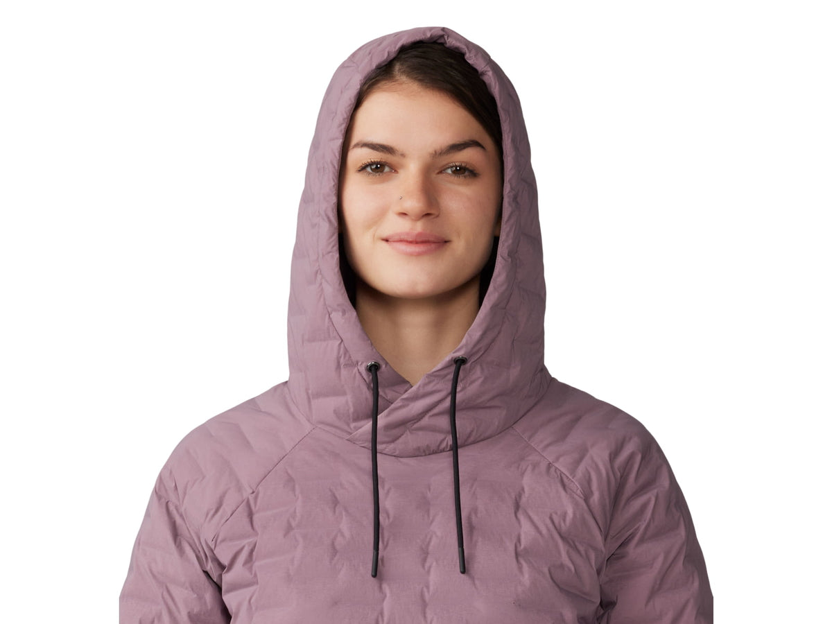 Mountain Hardwear Stretchdown Light Pullover Hoody - Women's Dark Daze