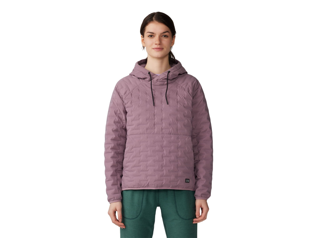 Mountain Hardwear Stretchdown Light Pullover Hoody - Women's Dark Daze
