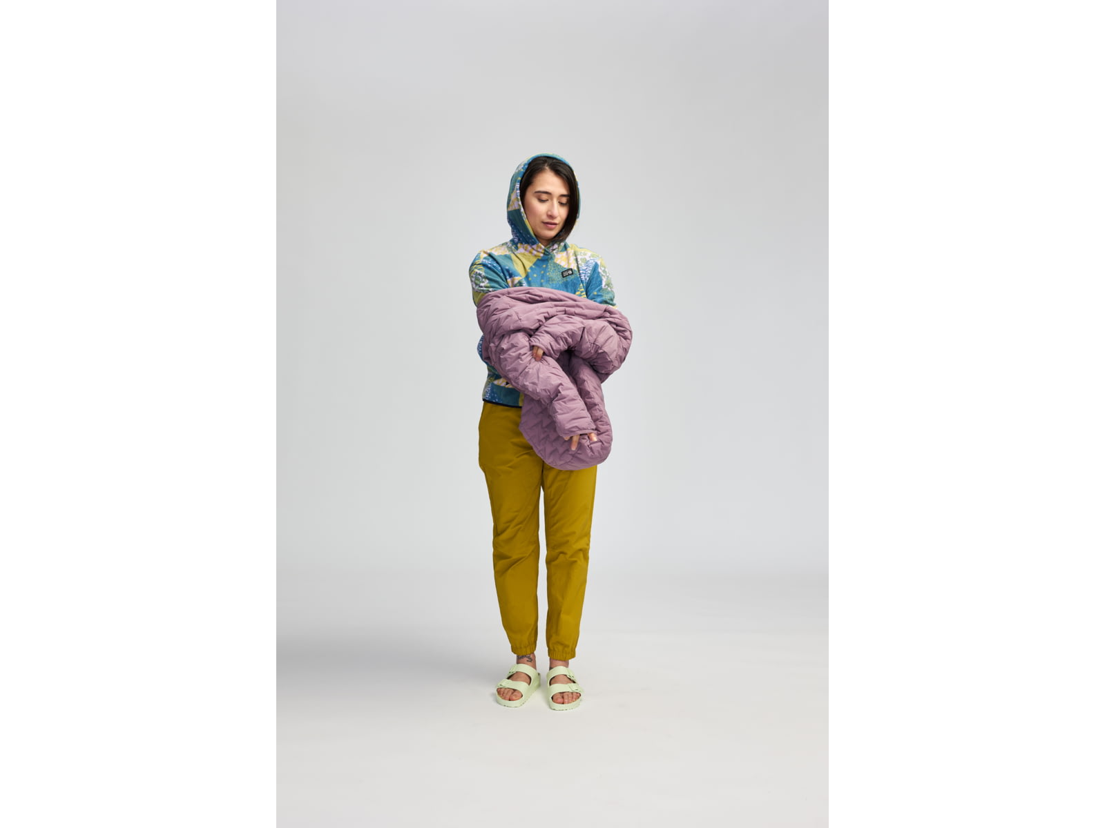 Mountain Hardwear Stretchdown Light Pullover Hoody - Women's Dark Daze