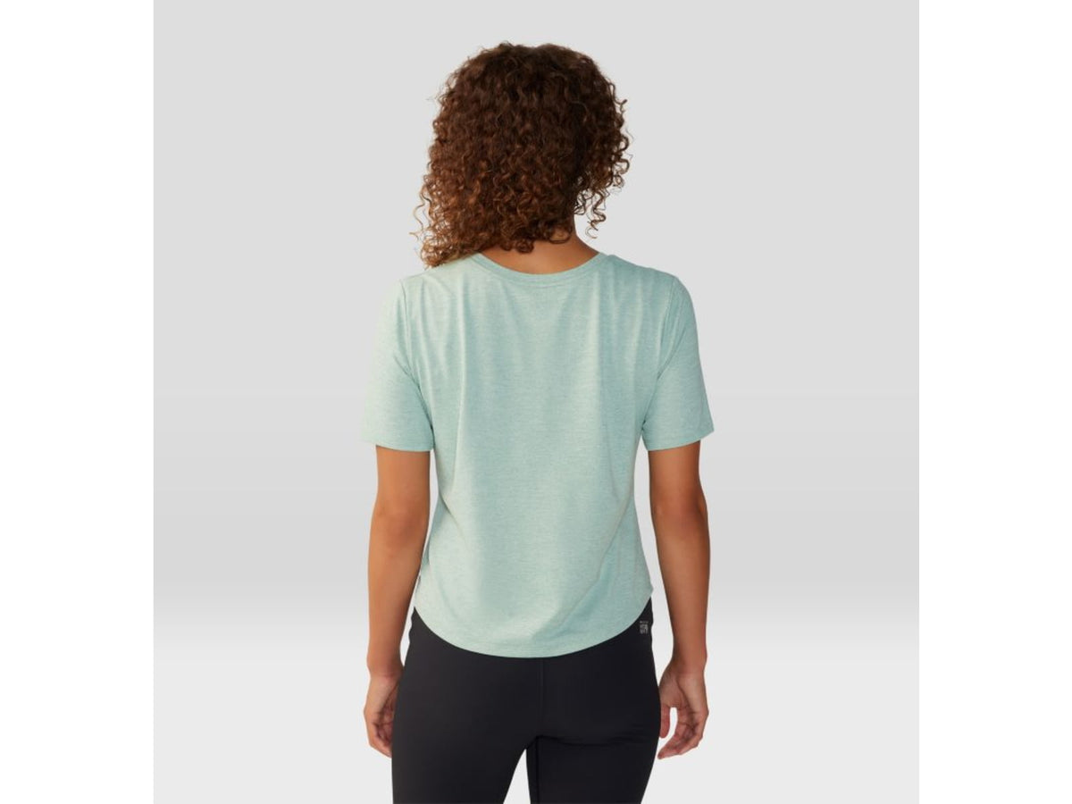 Mountain Hardwear Sunblocker Short Sleeve Shirt - Women's Mineral Spring Heather Small