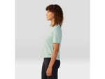 Mountain Hardwear Sunblocker Short Sleeve Shirt - Women's Mineral Spring Heather Small