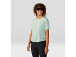 Mountain Hardwear Sunblocker Short Sleeve Shirt - Women's Mineral Spring Heather Small