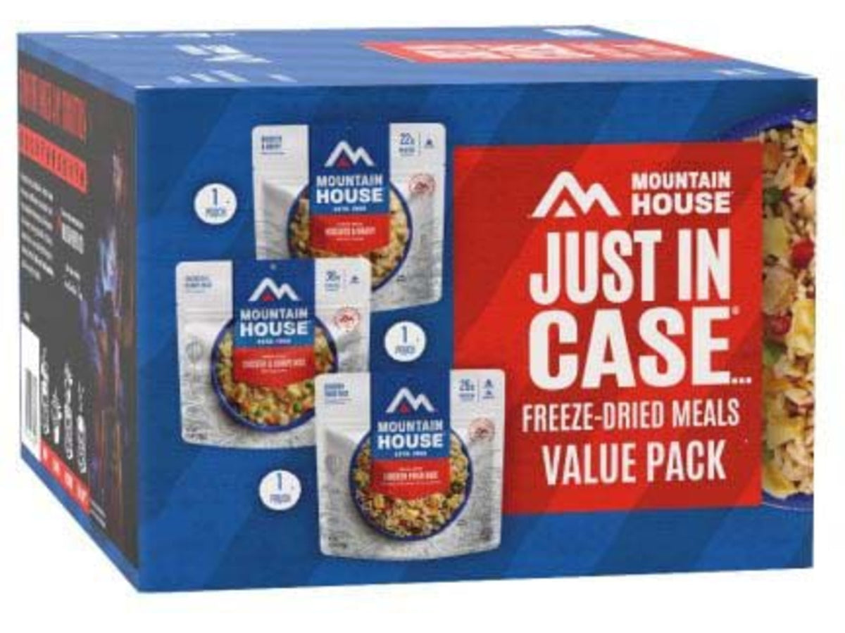 Mountain House 1 Day Kit Value Pack/3 Can 6 Total/Kit