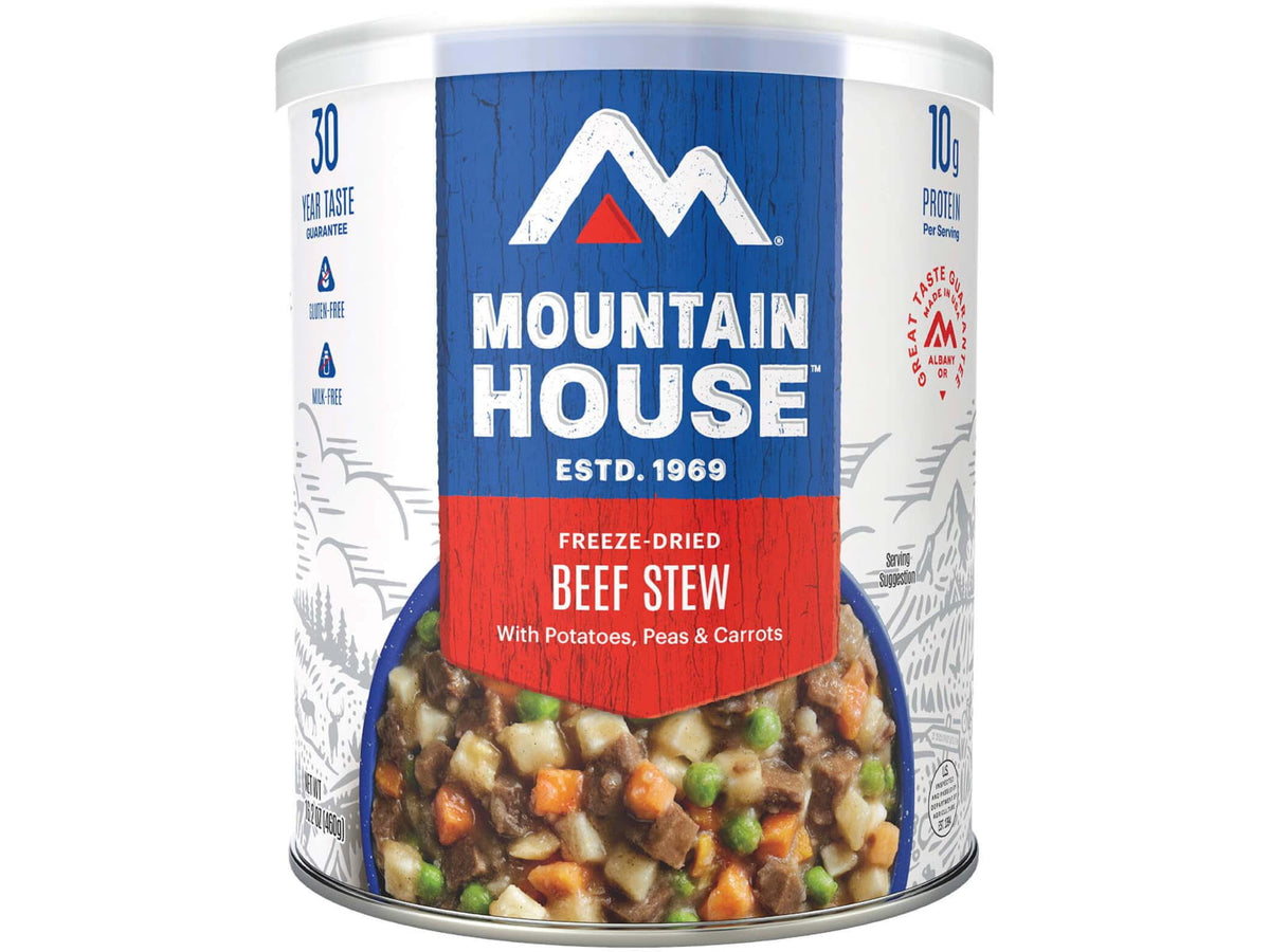 Mountain House Beef Stew Can 1