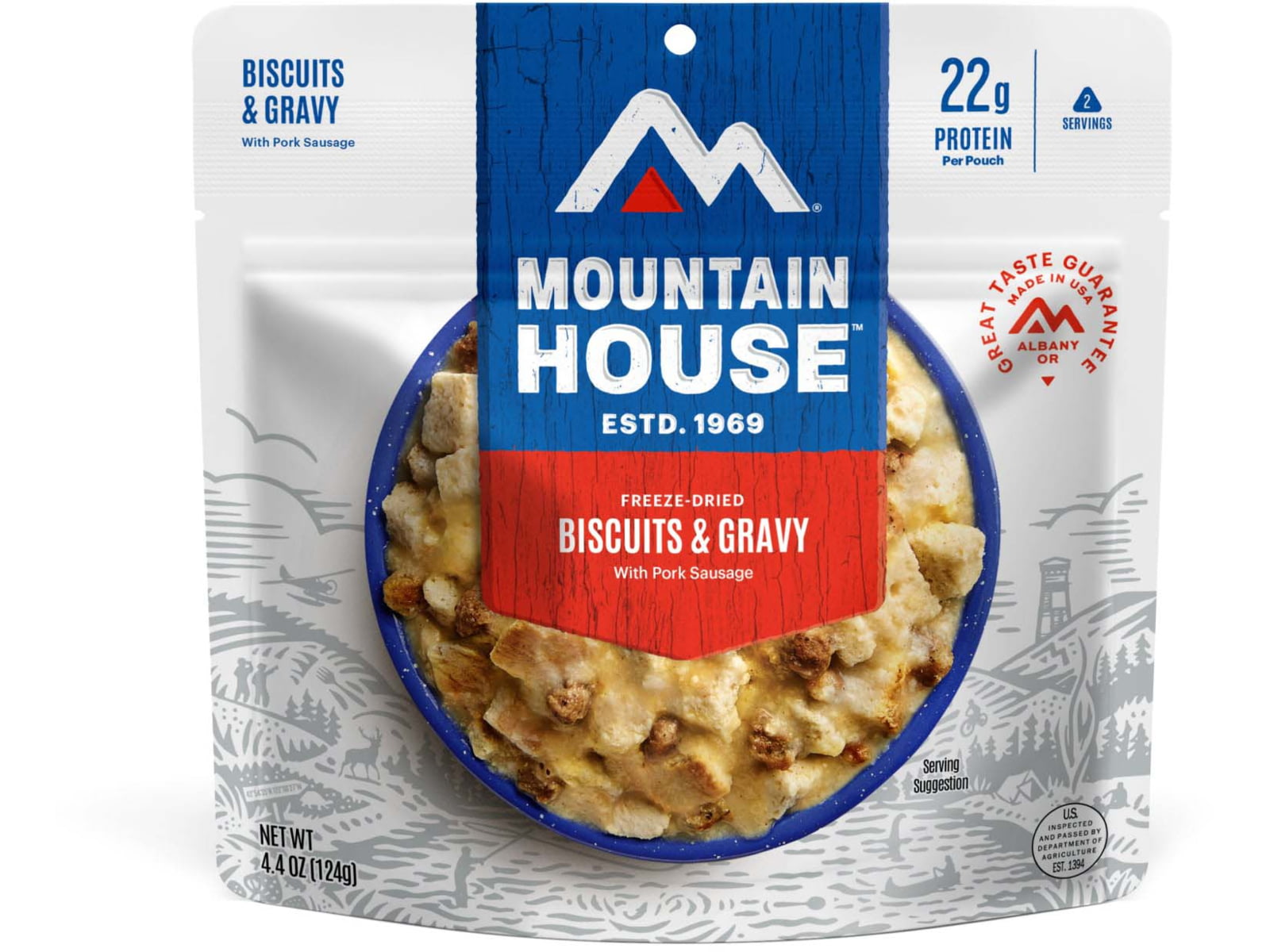 Mountain House Biscuits And Gravy Pouch 2