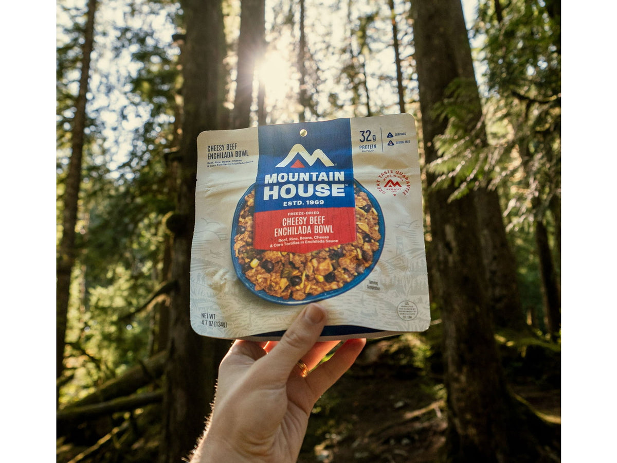 Mountain House Cheesy Beef Enchilada Bowl 2 servings